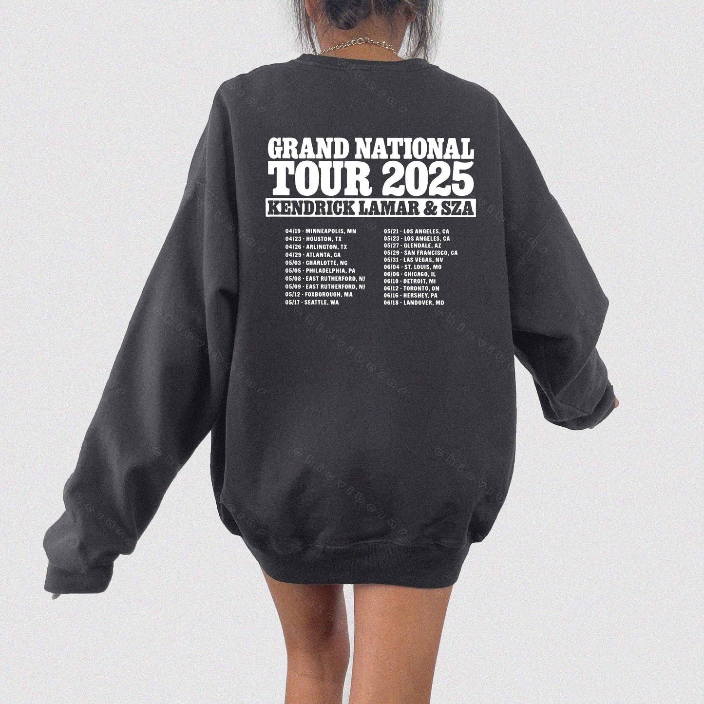 Kendrick Lamar Tour 2025 Fan Sweatshirt