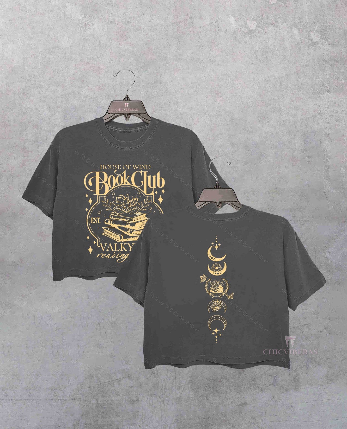 House Of Wind Book Club Crop Shirt
