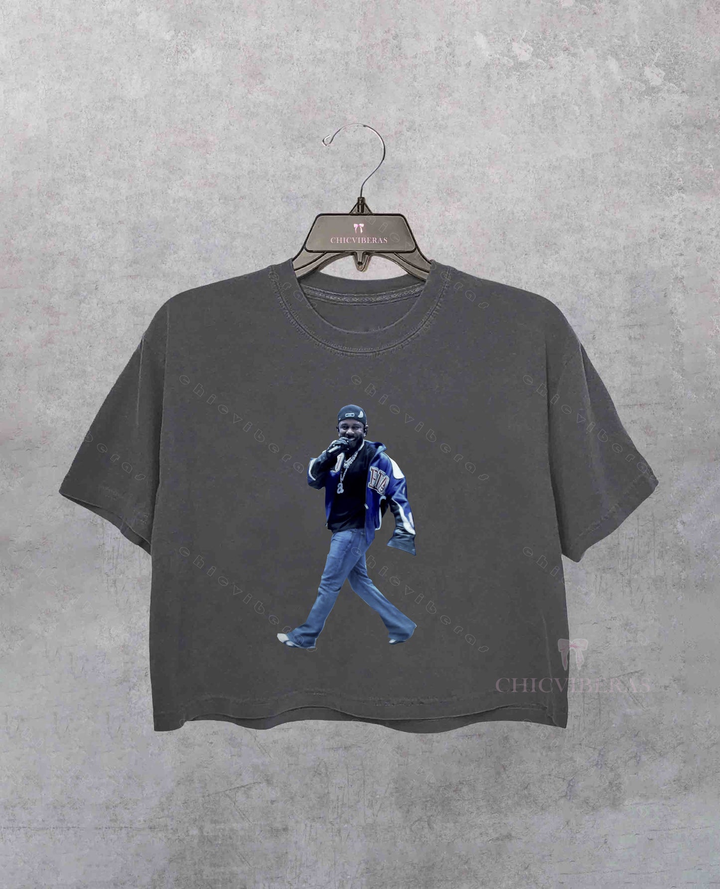 Kendrick Lamar Super Bowl Inspired Crop Shirt