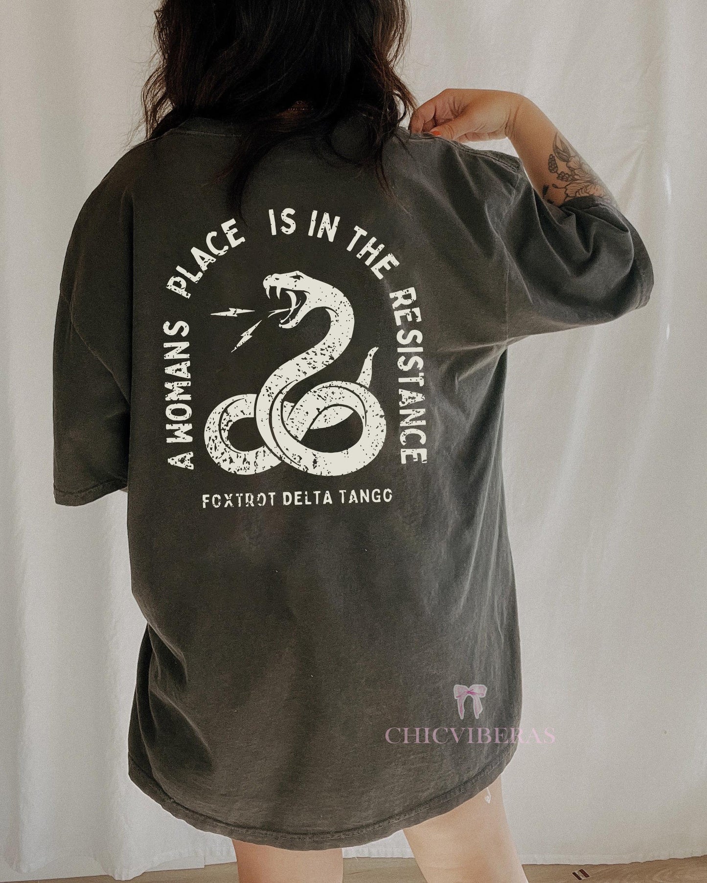 A Womens Place Is In The Resistance Feminism Tee