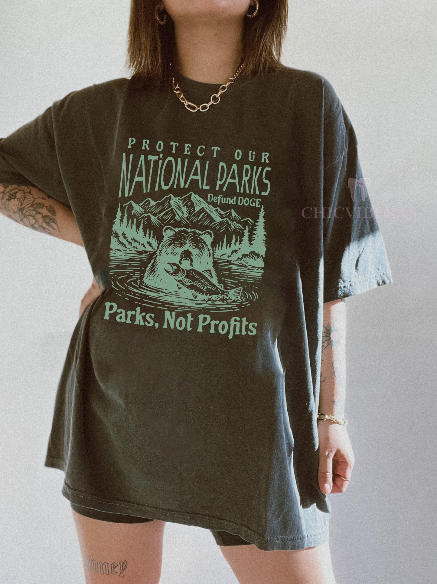 Support National Parks Subtle FDT Tee