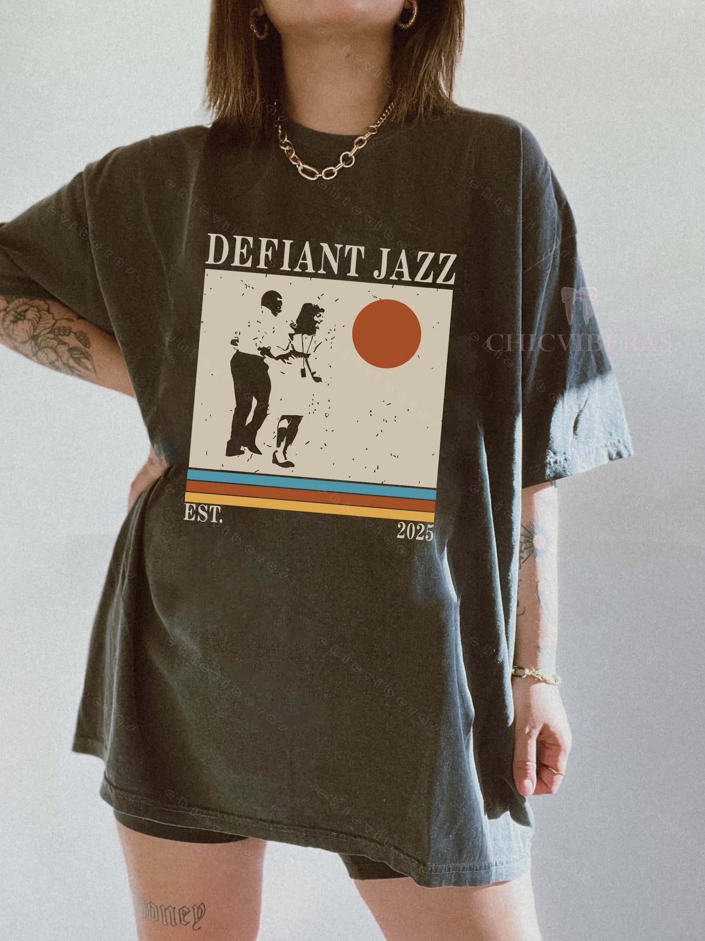 Defiant Jazz Severance Tv Series Tee