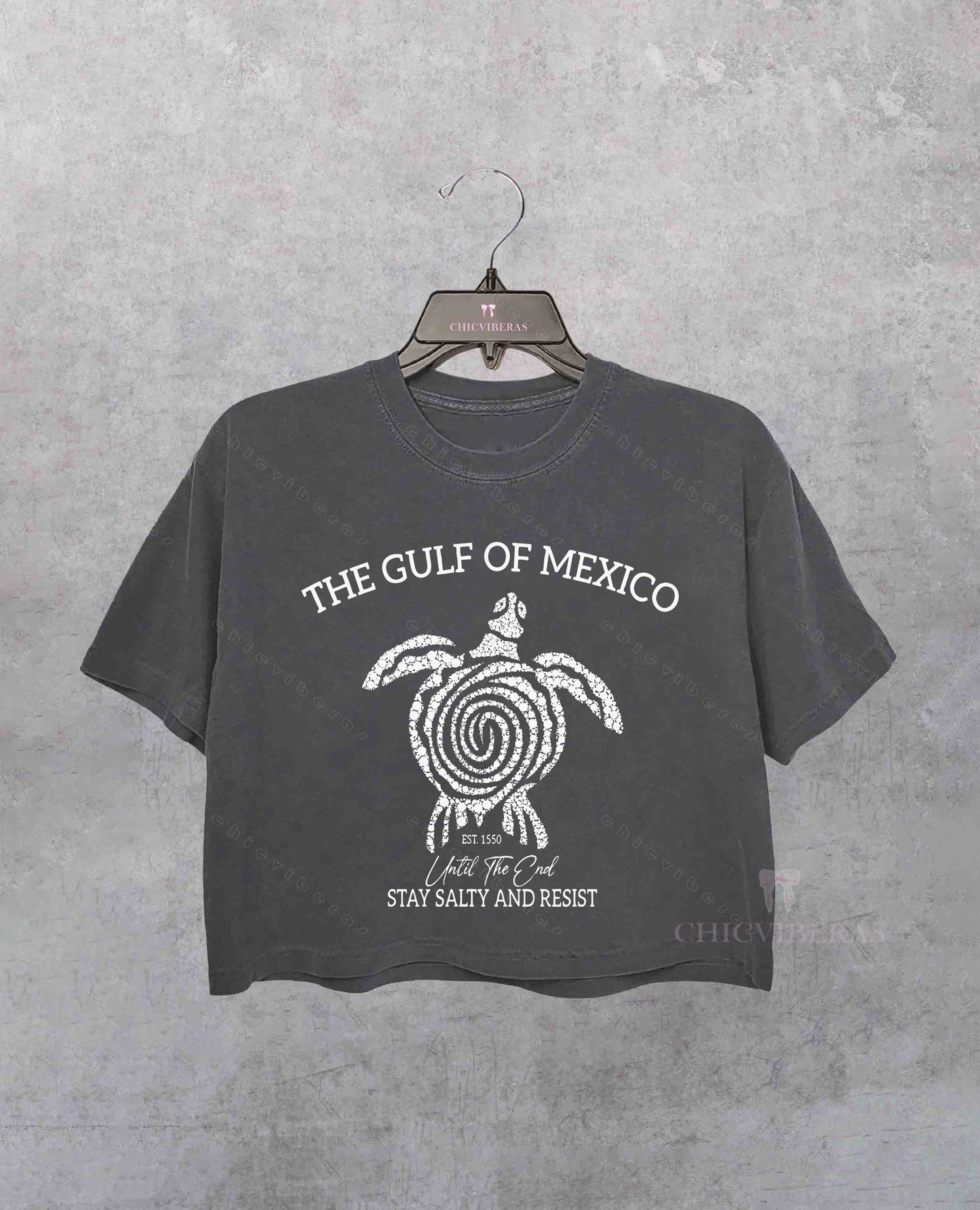 Gulf Coast Mexico Beach Crop Shirt