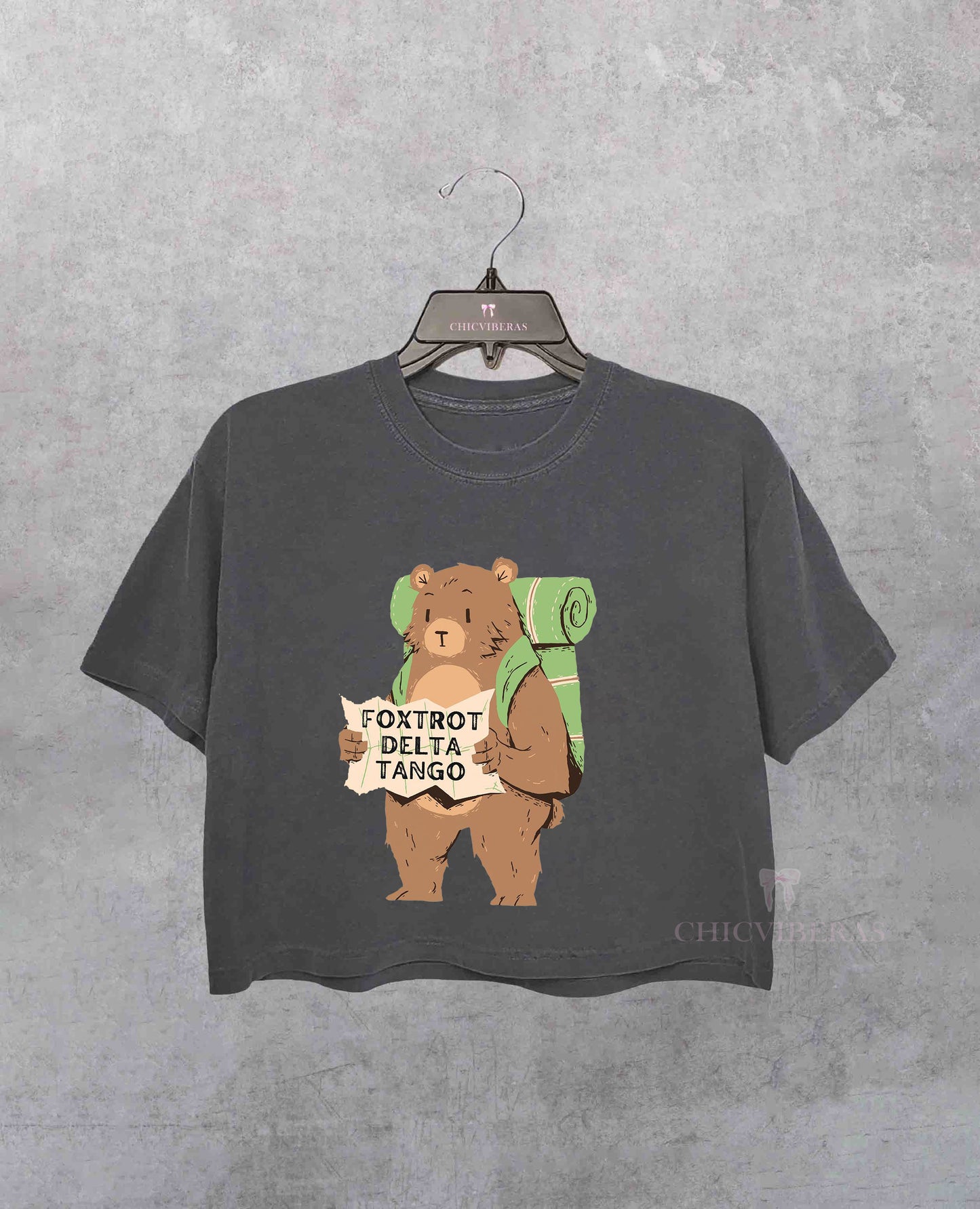Foxtrot Delta Tango FDT Resist Bear Crop Shirt