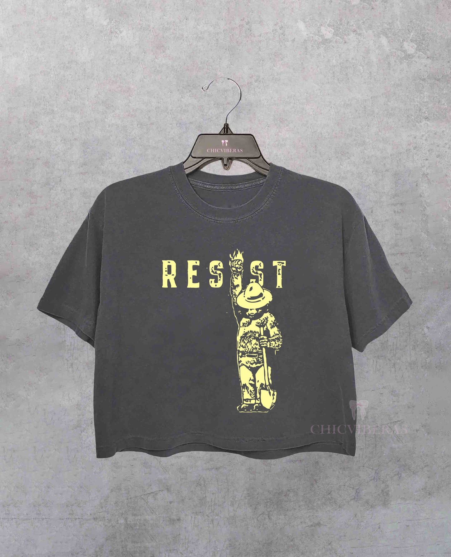 Protect Our National Parks Bear Crop Shirt