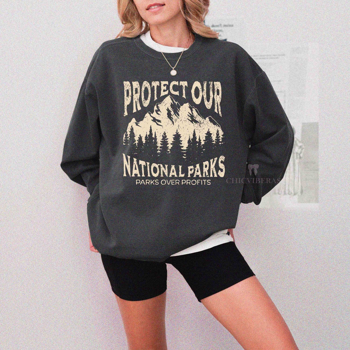 Support National Parks Subtle FDT Crewneck