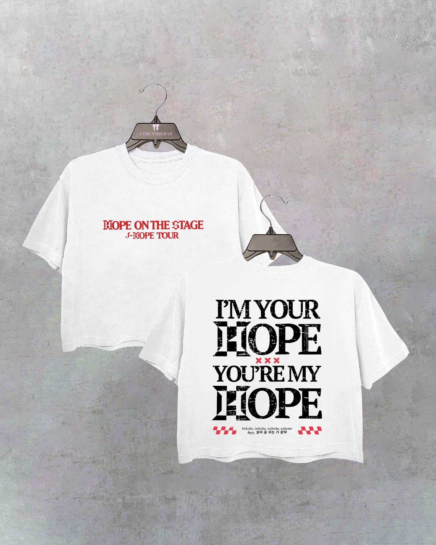 BTS J-Hope Concert Crop Shirt