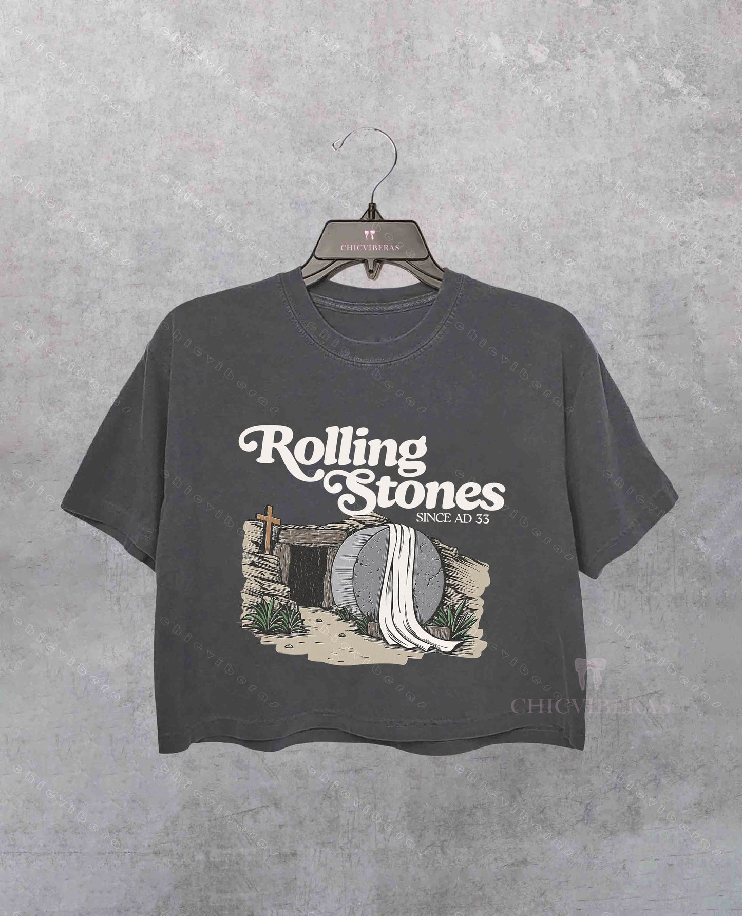 Rolling Stone Trendy Easter Crop Shirt