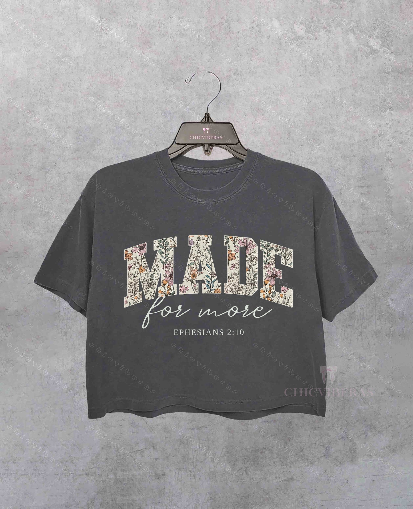 Bible Verse Crop Shirt