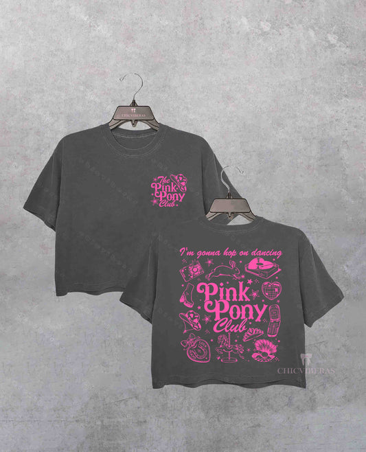 Pink Pony Club Midwest Princess Crop Shirt