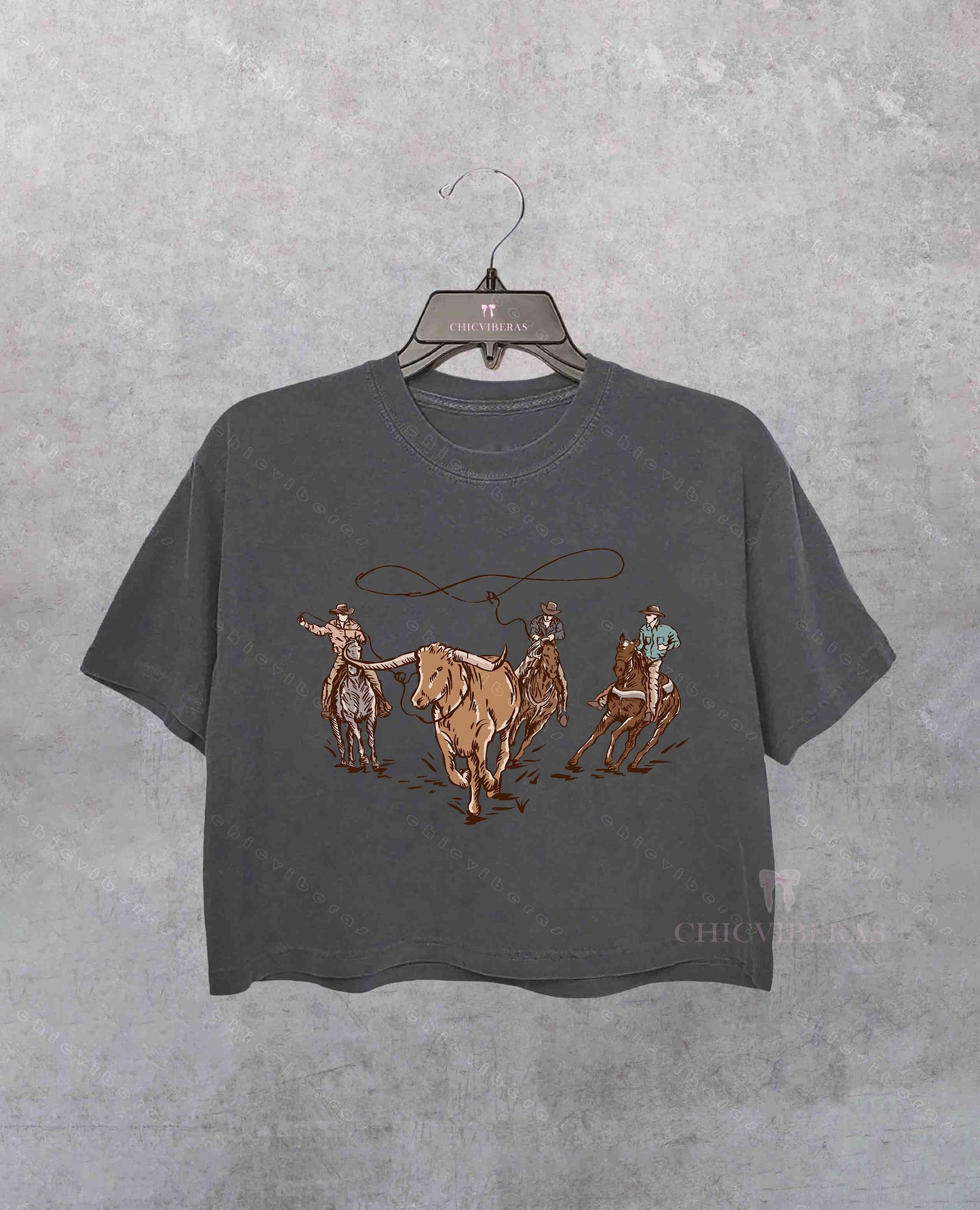 Western Cowboy Crop Shirt