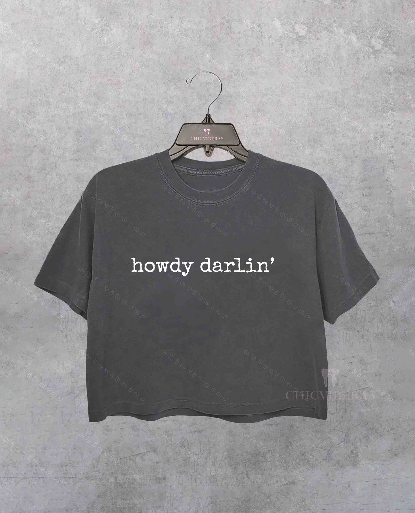 Howdy Darlin' Trendy Western Crop Shirt