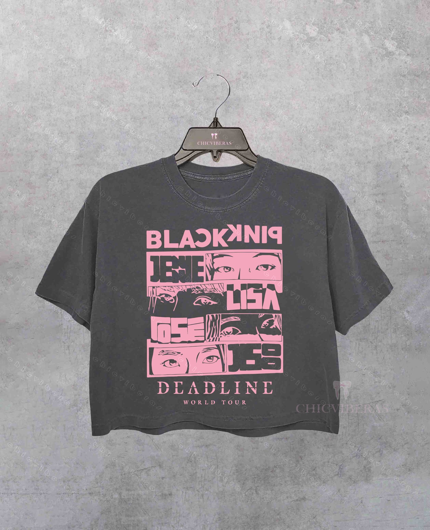 BLACKPINK World Tour Eyes Crop Shirt