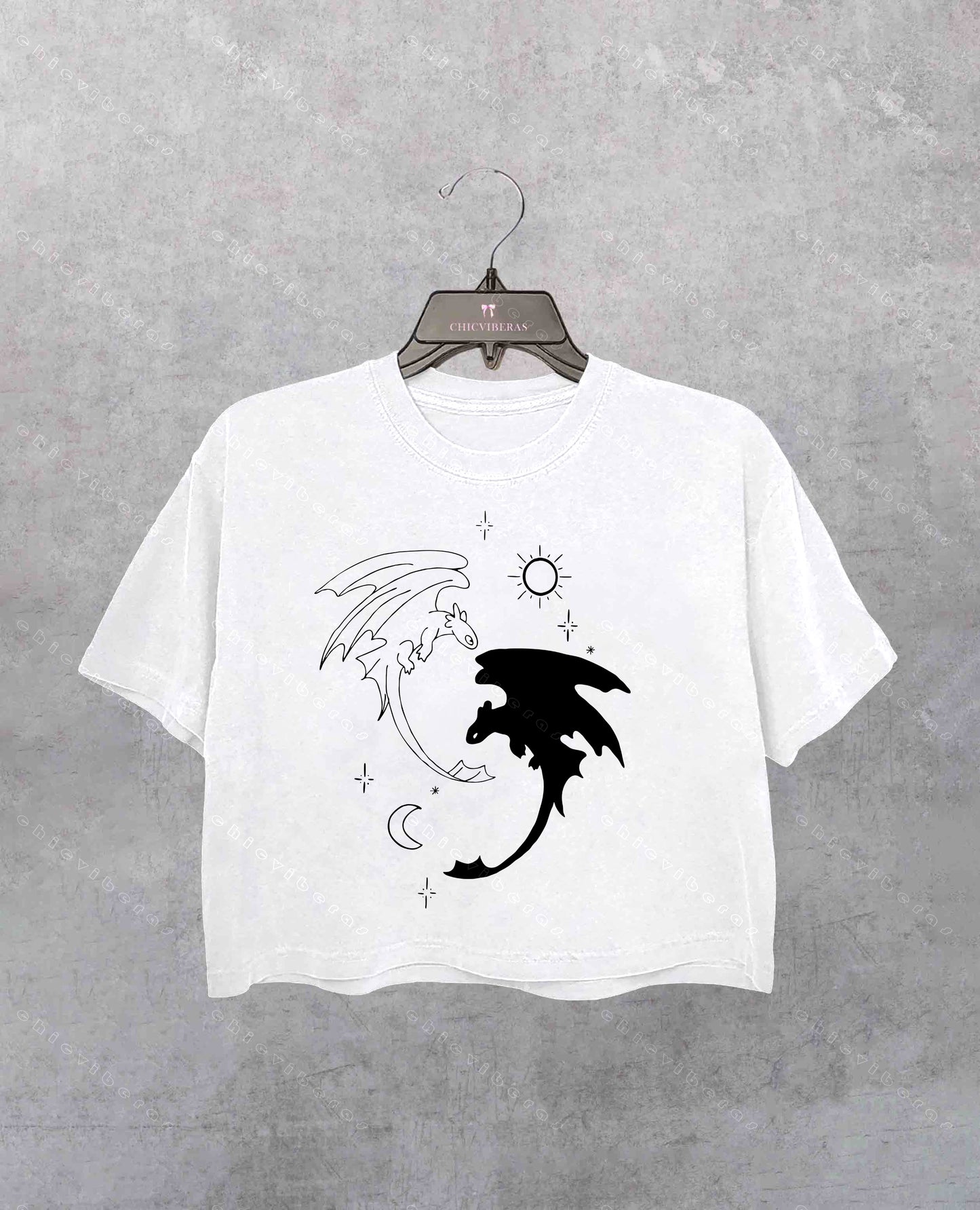 Toothless Dragon Crop Shirt