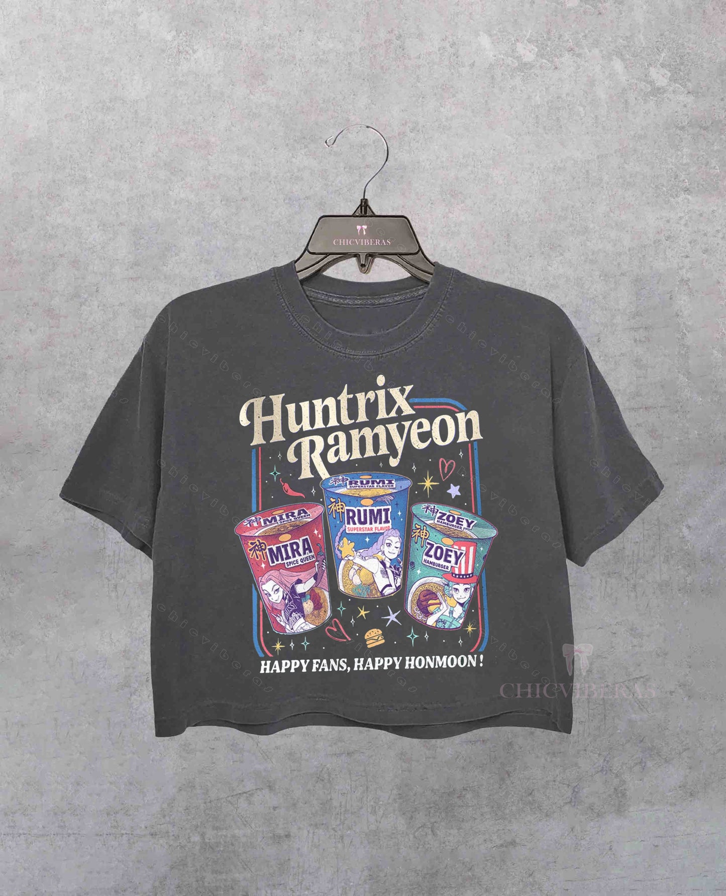 KPDH Huntrix Ramyeon Crop Shirt
