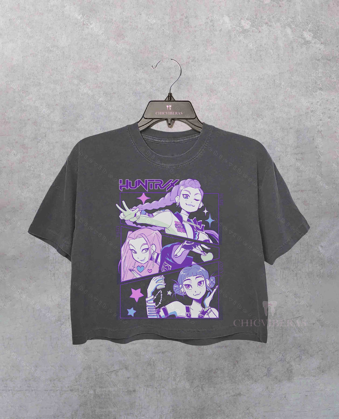 Kpop Demon Hunters Huntrix Girl Crop Shirt