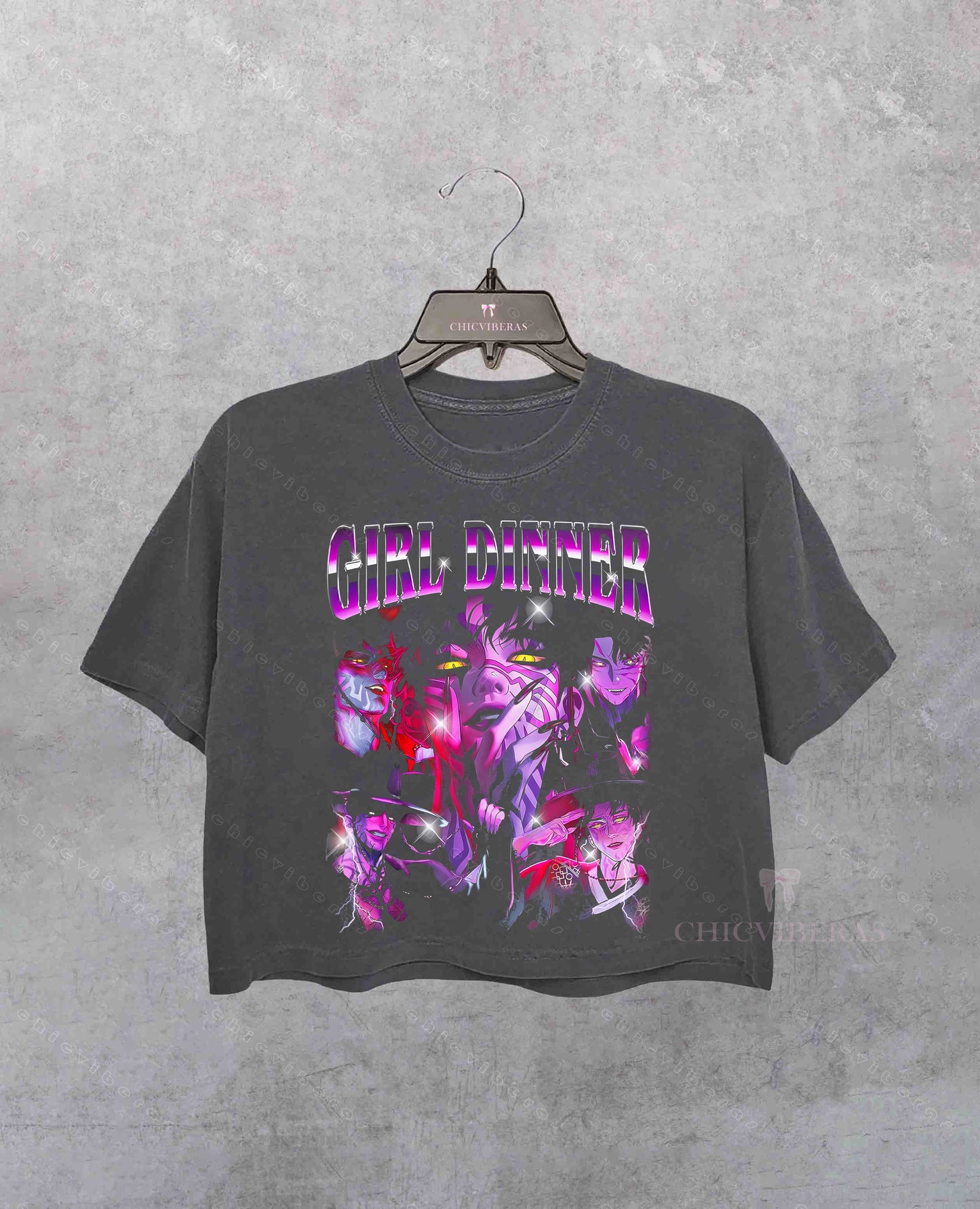 Girl Dinner Jinu Jinu Saja Boys Crop Shirt