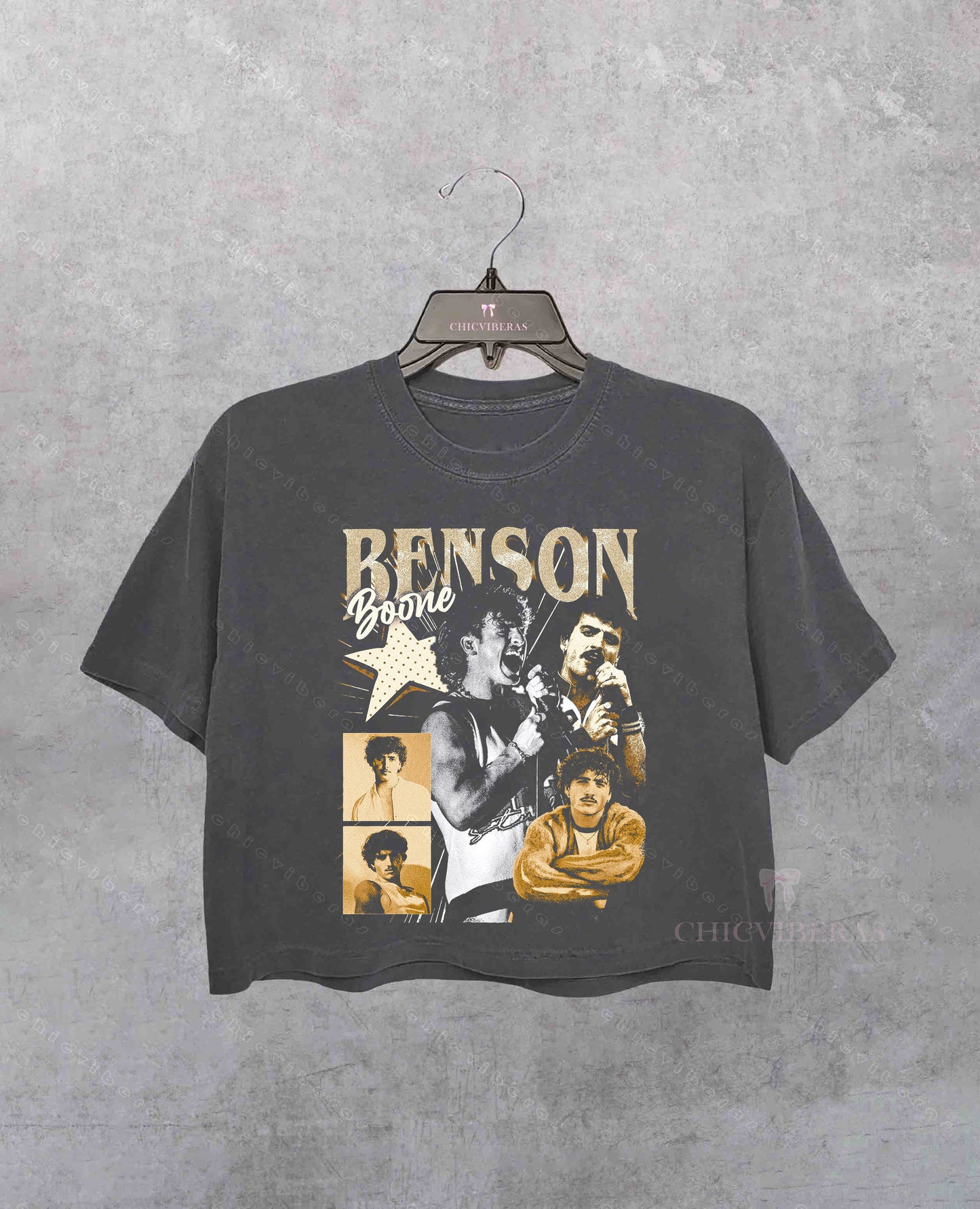 BB fireworks & rollerblades Tour Crop Shirt