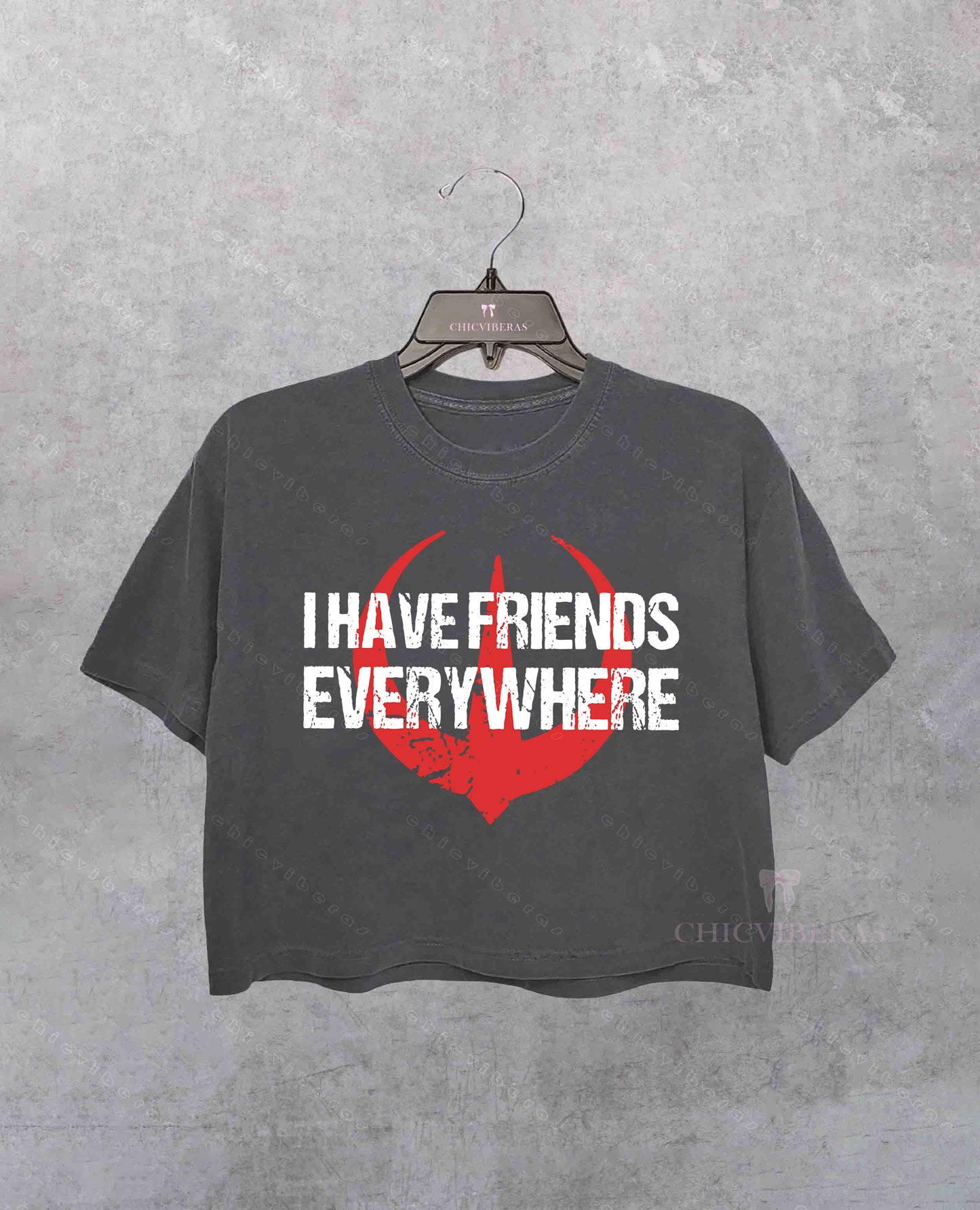 I Have Friends Everywhere Andor Inspired Crop Shirt