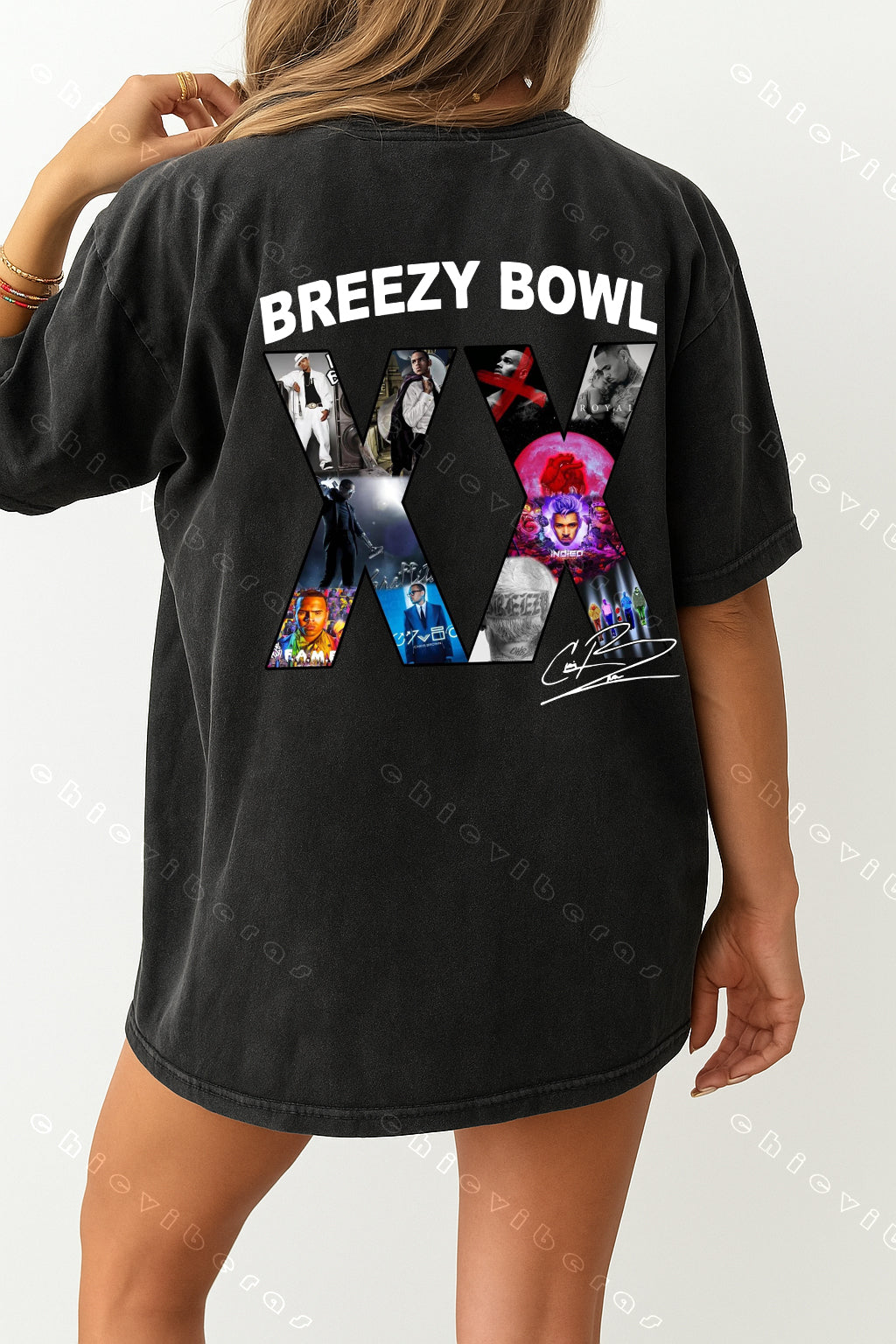 Chris Brown Tour Breezy Bowl XX V2 Tee