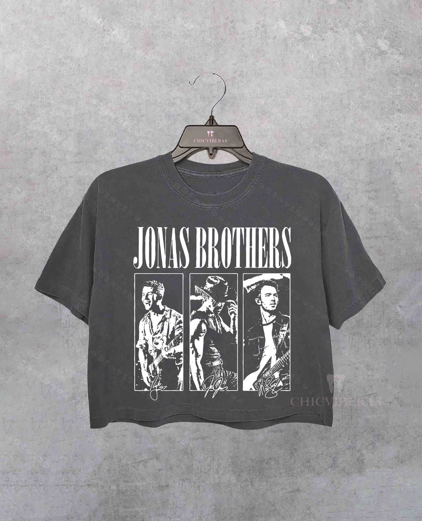 Jonas Bros 20th Annivesary Tour 2025 Crop Shirt