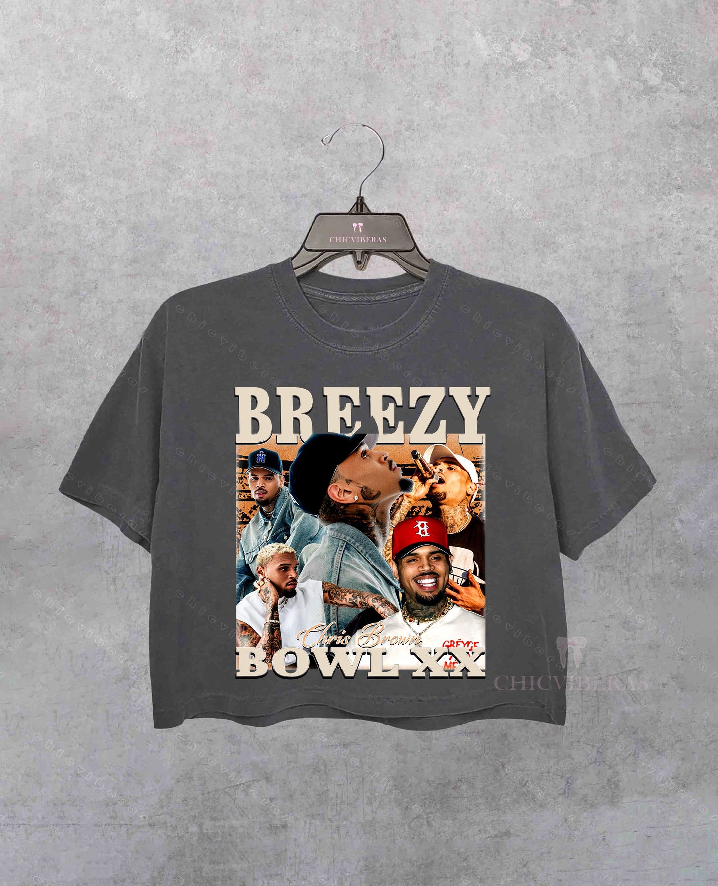 Chris Brown Breezy Bowl XX Crop Shirt