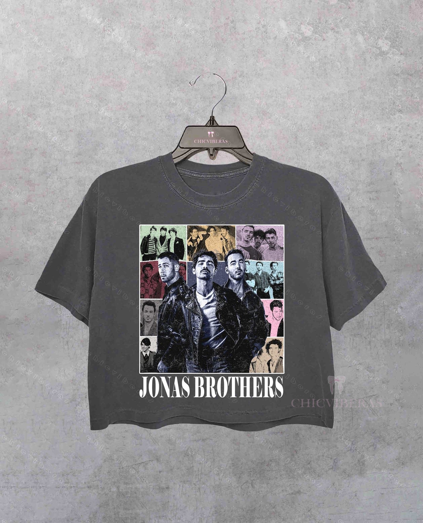 Vintage Jonas Brother Tour 2025 Crop Shirt