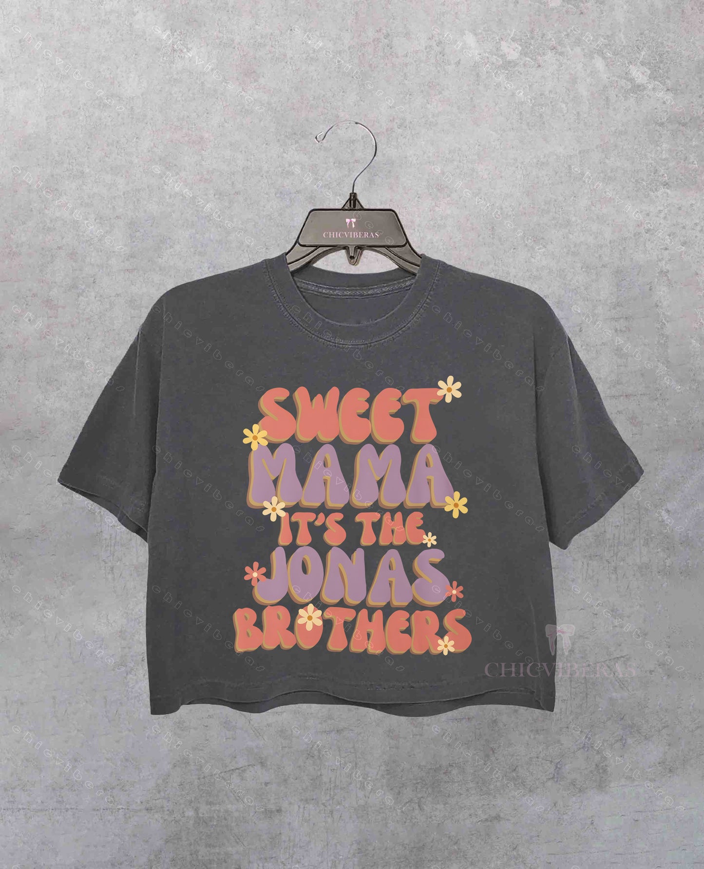 Sweet Mama It's The Jonas Brothers Crop Shirt