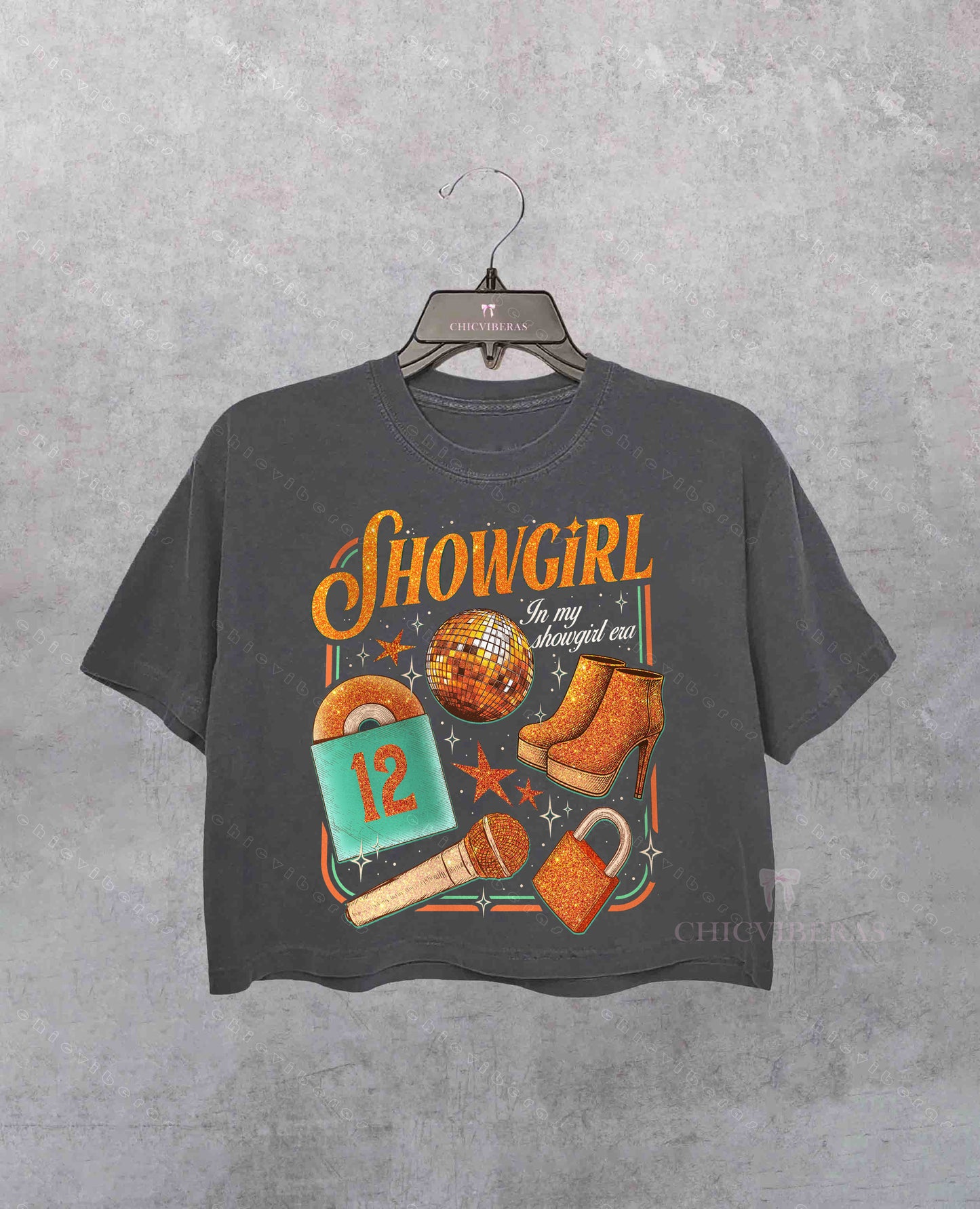 In My Showgirl Era Crop Shirt