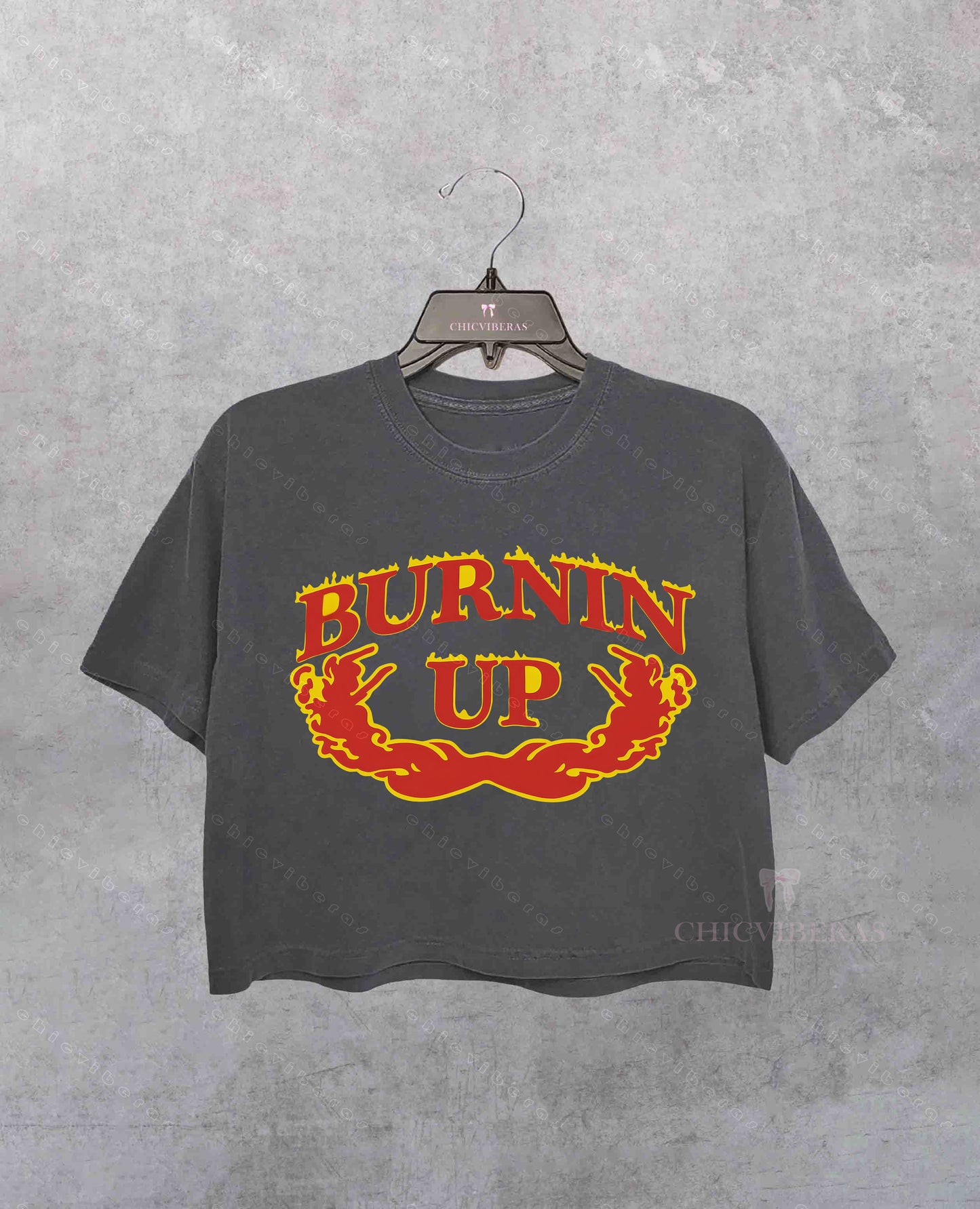 Burnin Up Jonas Brothers Crop Shirt