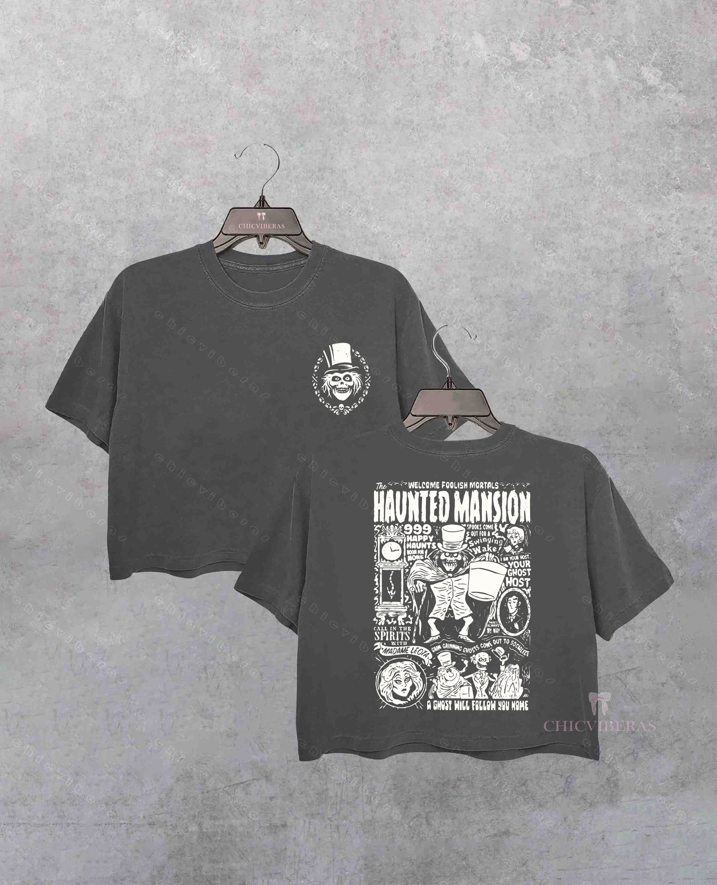 Haunted Mansion 1969 Crop Shirt