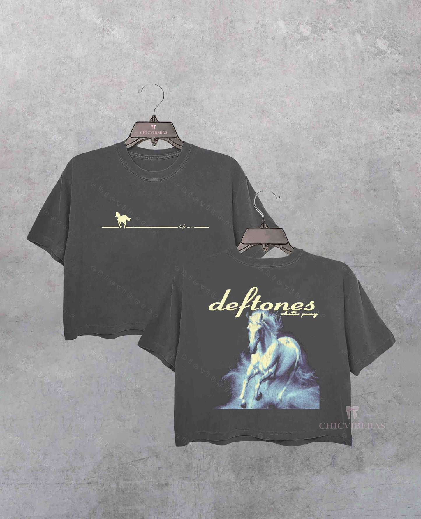 Deftones WHITE PONY Crop Shirt