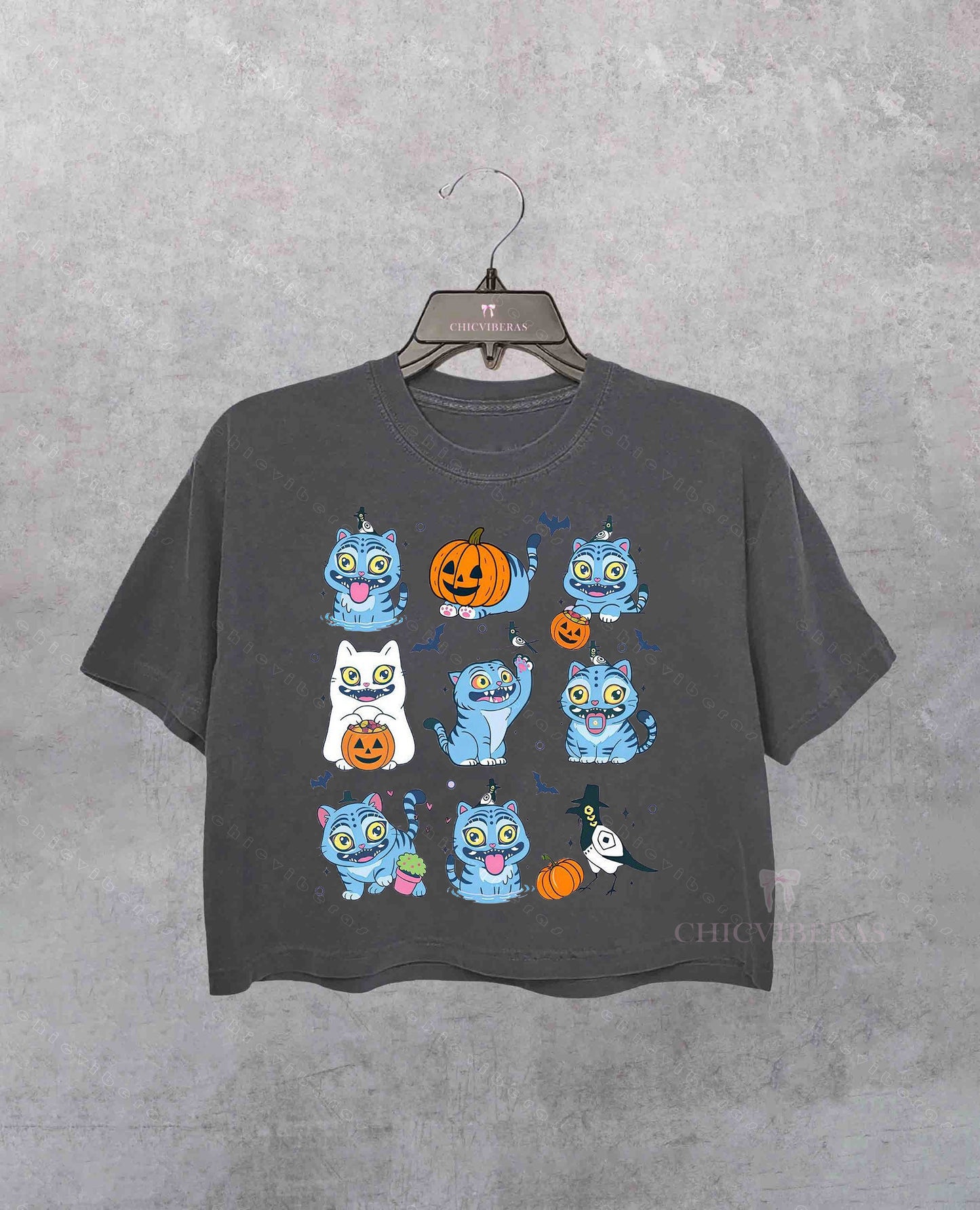 Kpop Demon Hunters Tiger Halloween Crop Shirt