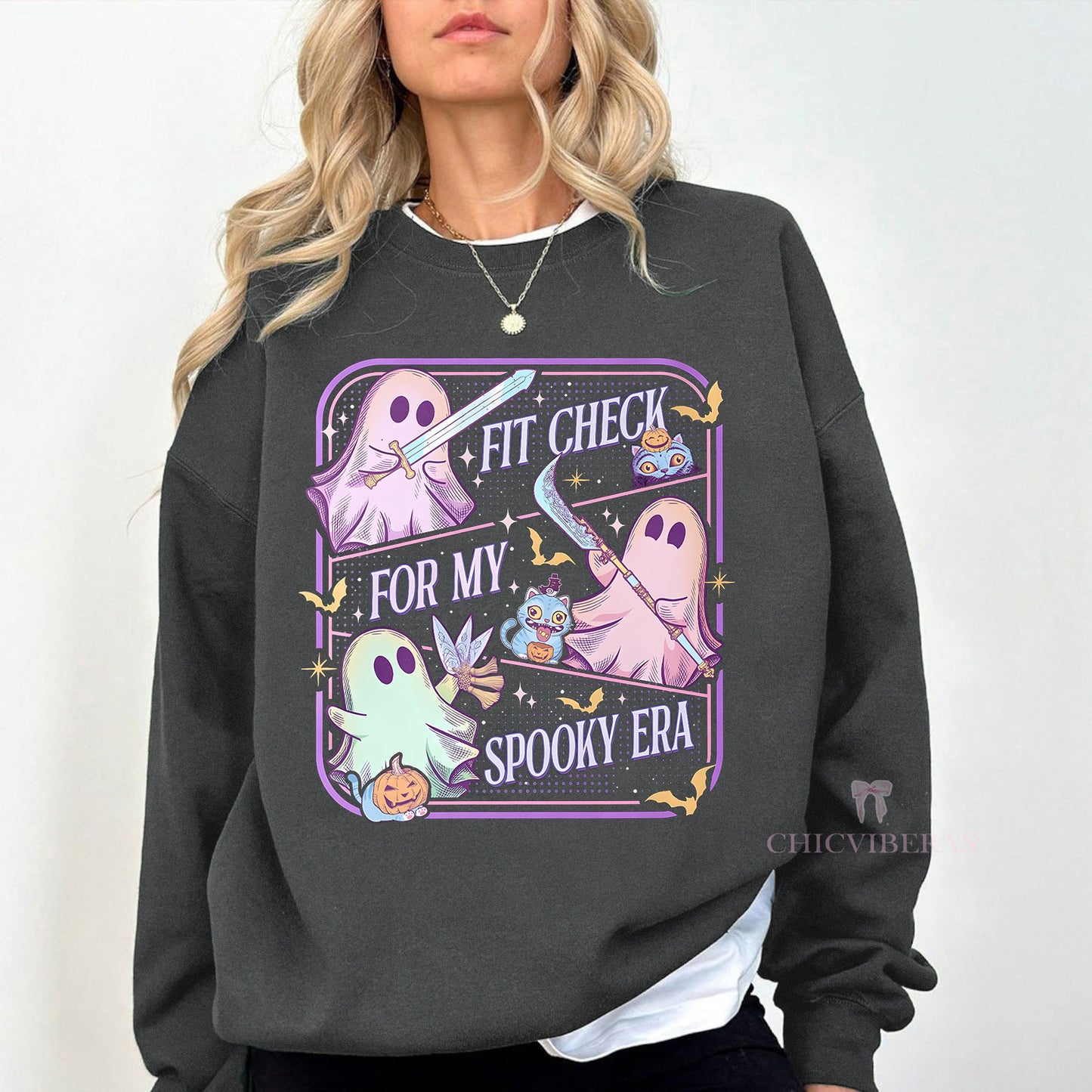 Huntrix Demon Hunters Halloween Crewneck