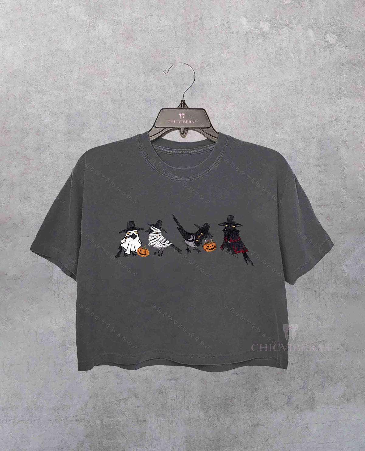 Halloween Sussy Kpop Demon Hunters Crop Shirt