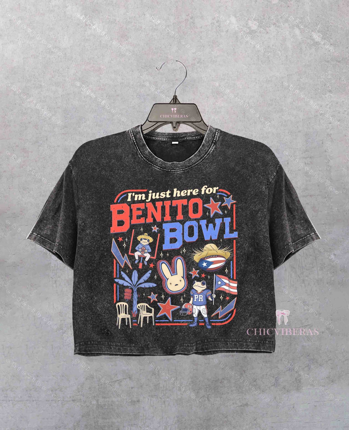 Benito Bowl 2026 Halftime Show Crop Shirt