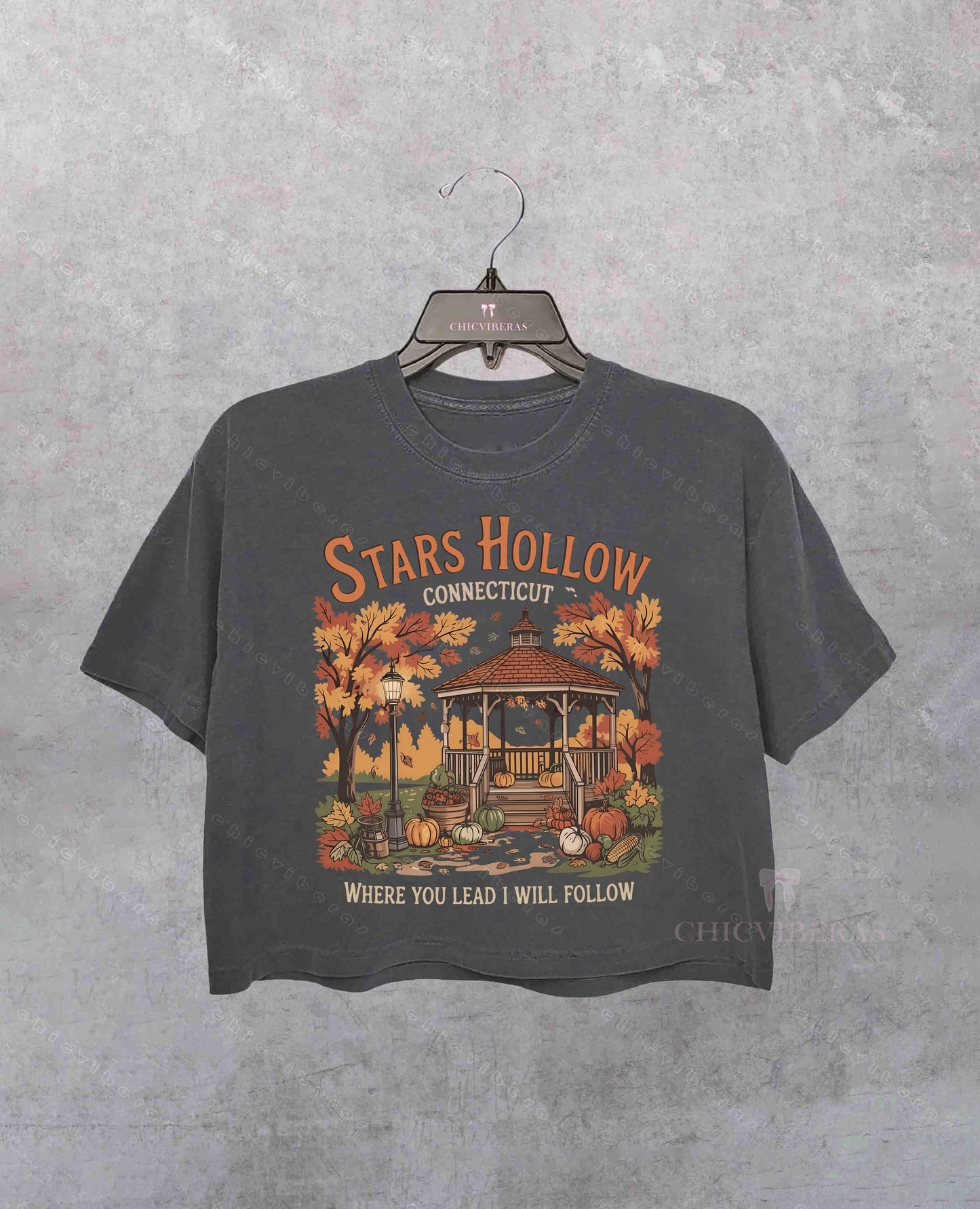 Stars Hollow Where You Lead I Will Follow Crop Shirt