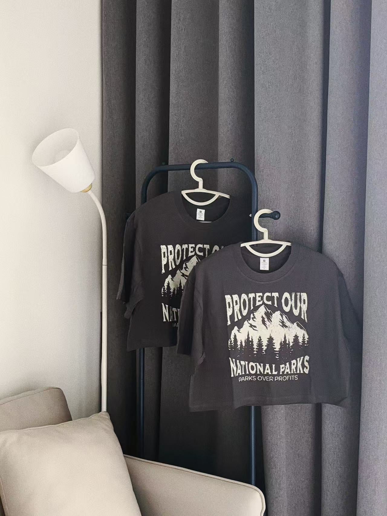 Support Our National Parks Subtle FDT Crop Shirt