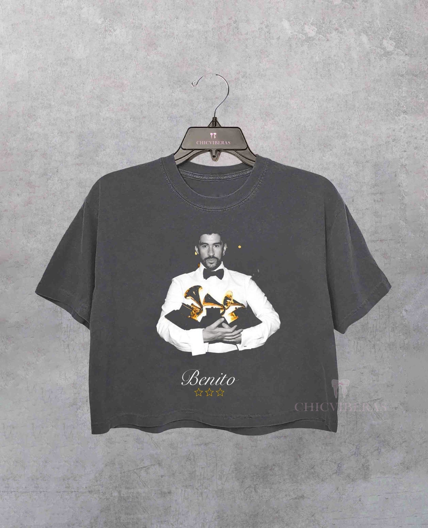 Bad Bunny Grammys Crop Shirt