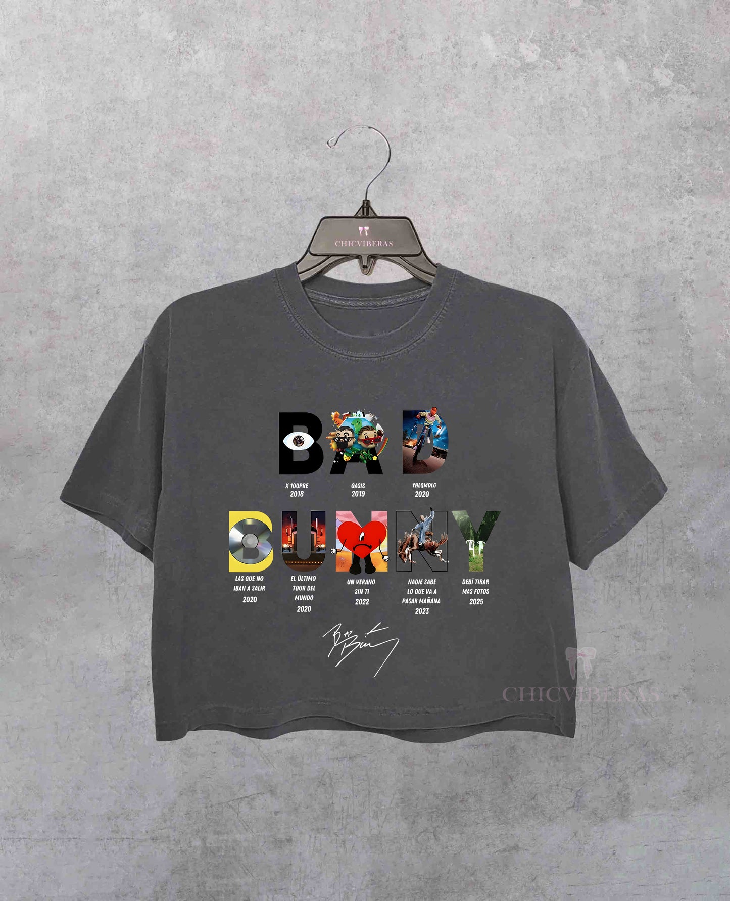 Bad Bunny 2026 Crop Shirt