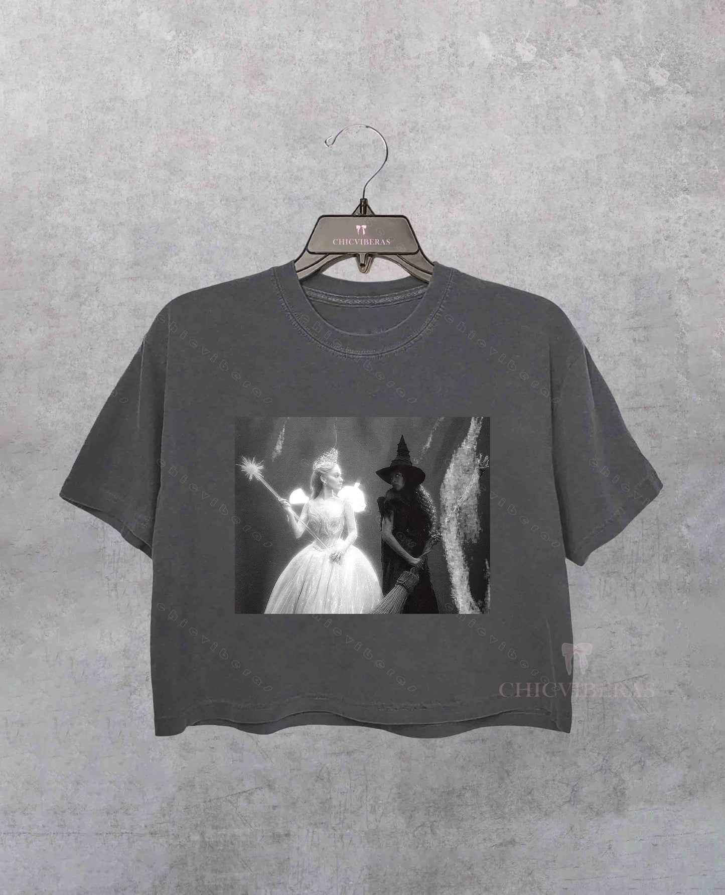 Wicked For Good Elphaba Glinda Crop Shirt