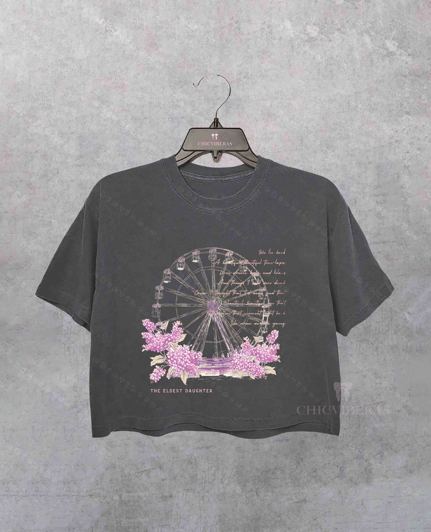 Eldest Daughter Showgirl Crop Shirt
