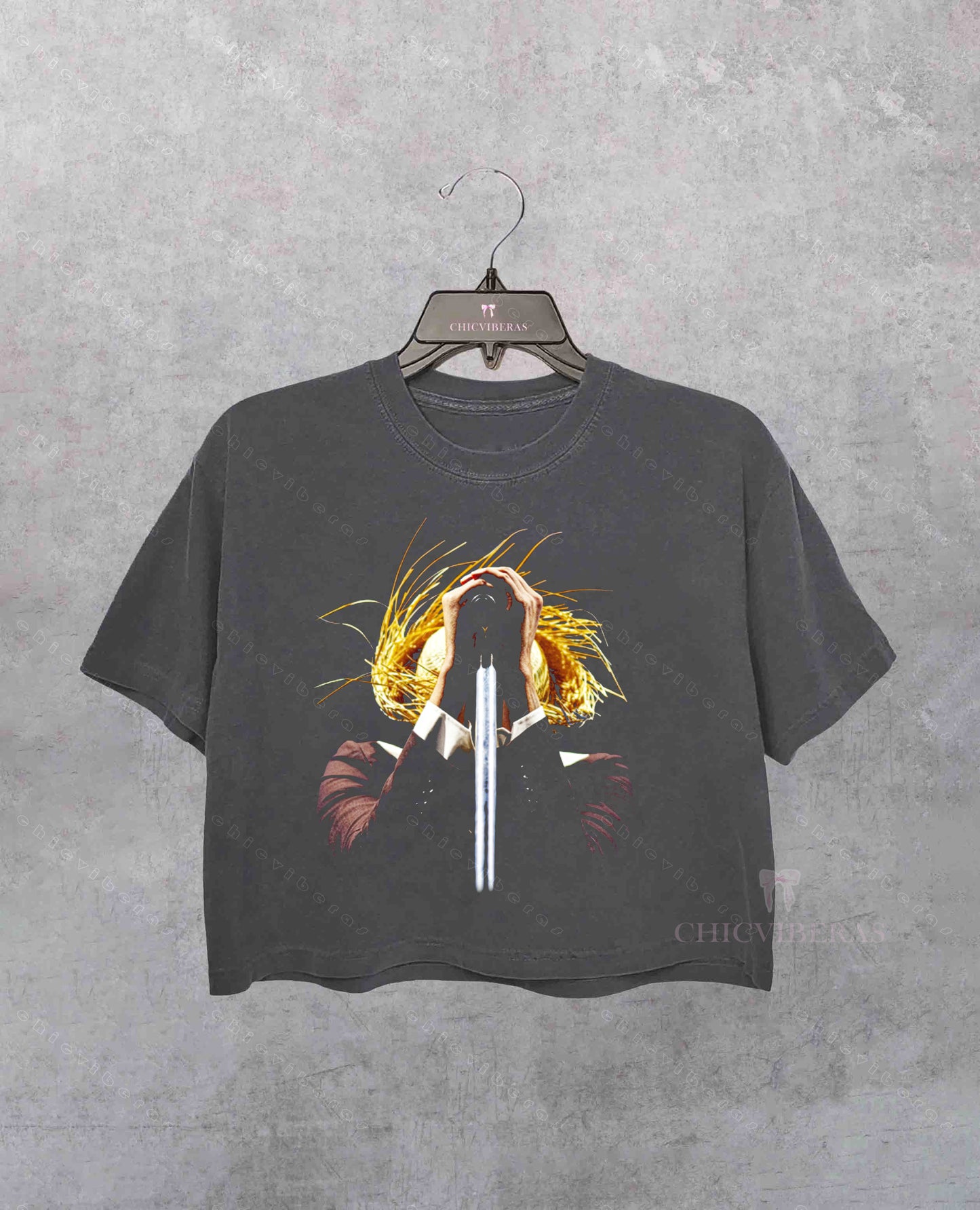 Bad Benito Bowl Bunny Sing Streetwear Boxy Crop Shirt
