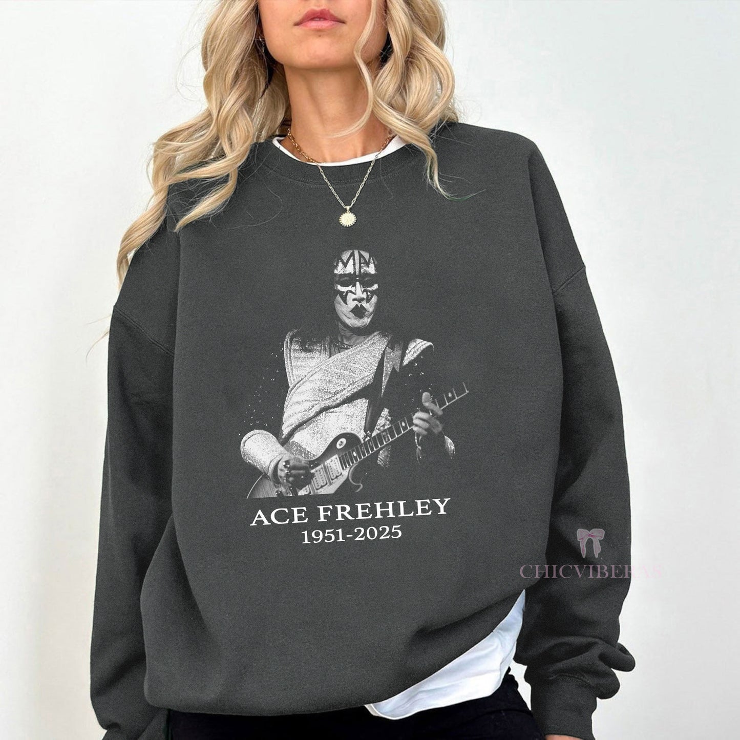 Ace Frehley Classic Rock Music Lover Crewneck