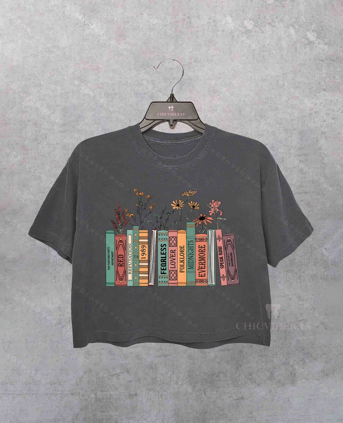 TS All Albums Crop Shirt