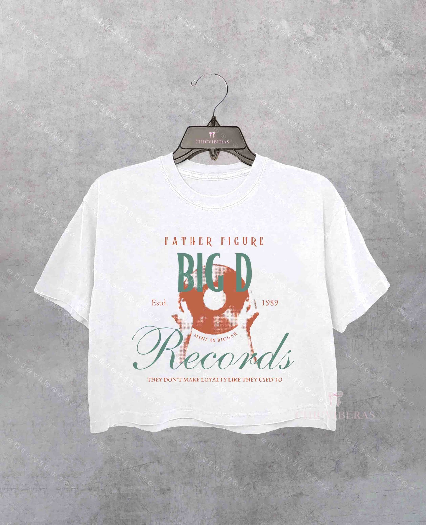 Father Figure Showgirl Inspired Crop Shirt