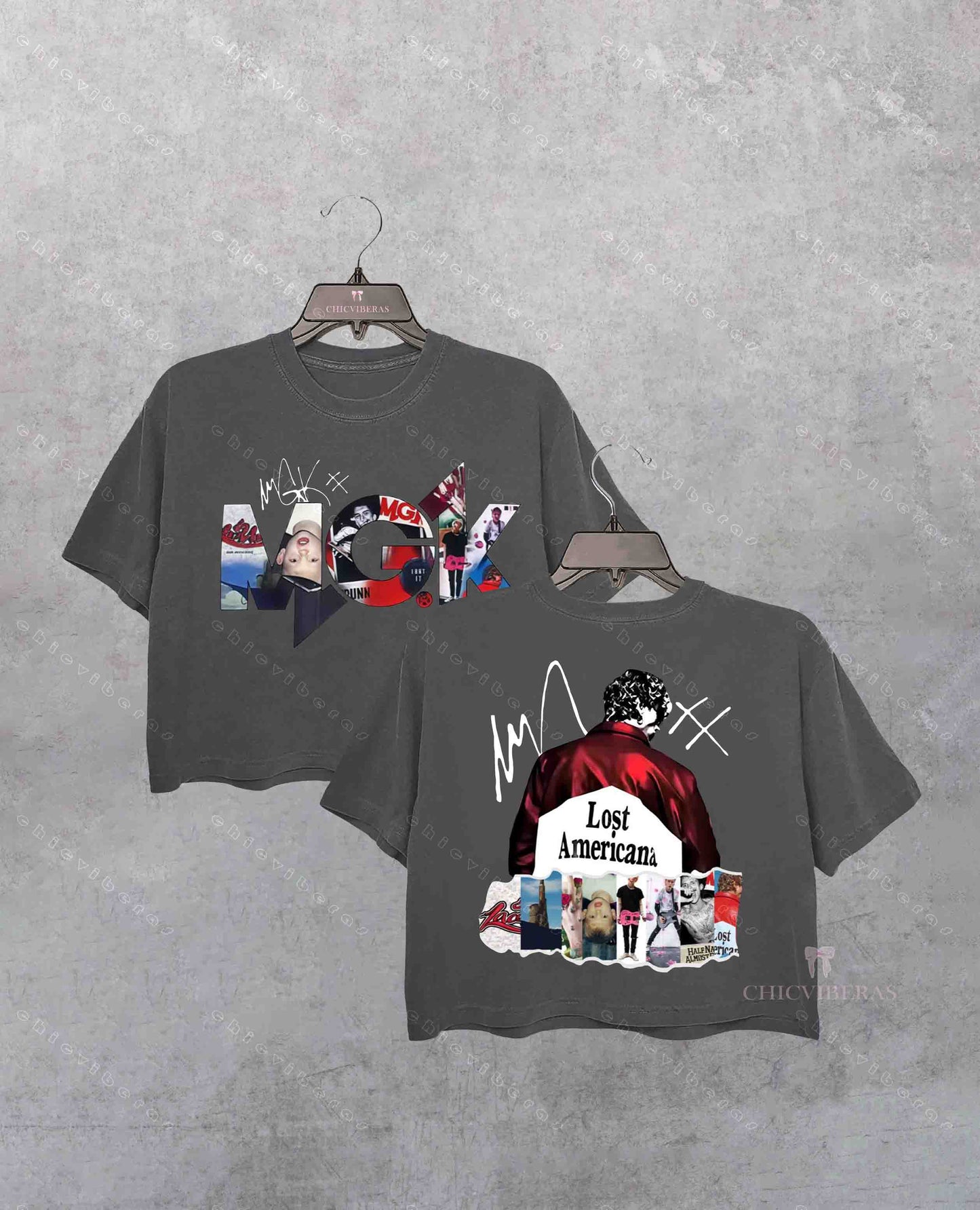 Machine Gun Kelly Music Tour Vintage Crop Shirt
