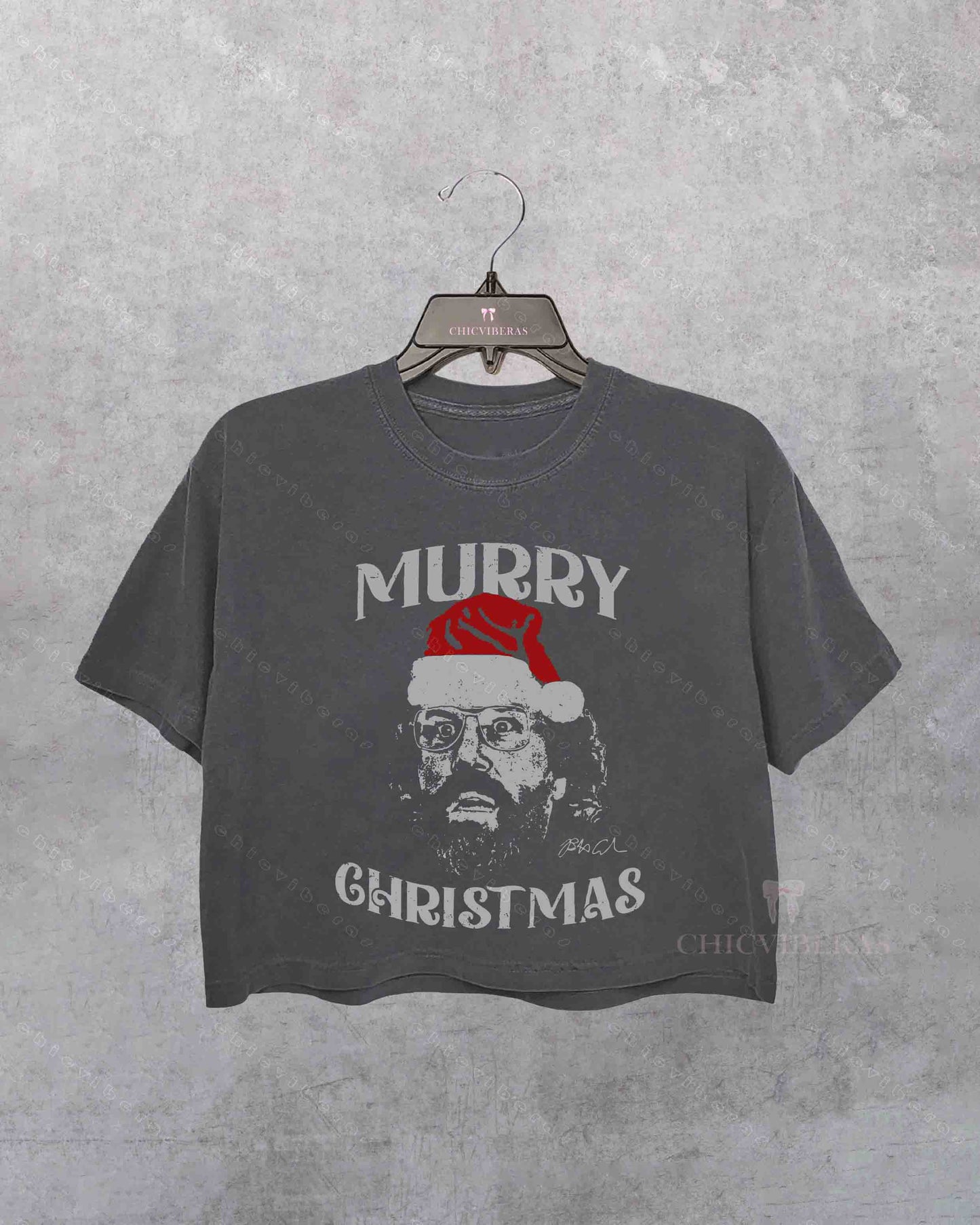 Murray Christmas Things Vintage Crop Shirt