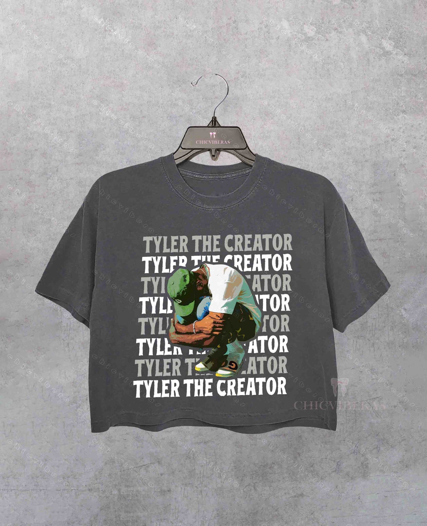 Tyler Retro Vintage Style Tribute Crop Shirt