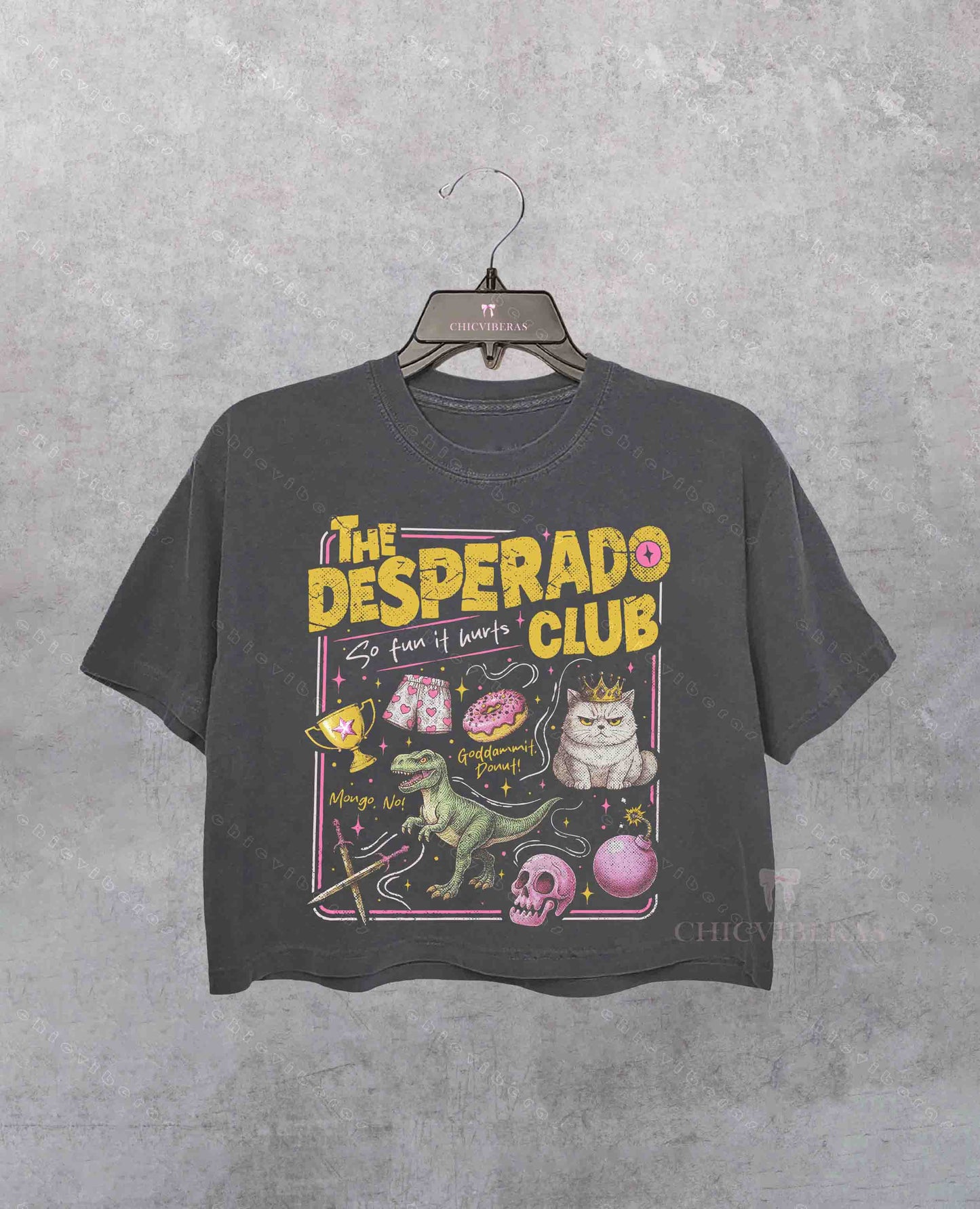 The Desperado Club Dungeon Crawler Crop Shirt